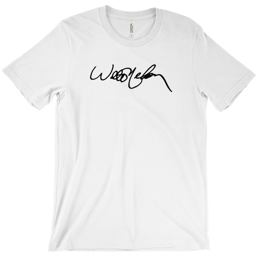 Willie Nelson Signature T-Shirt (White)