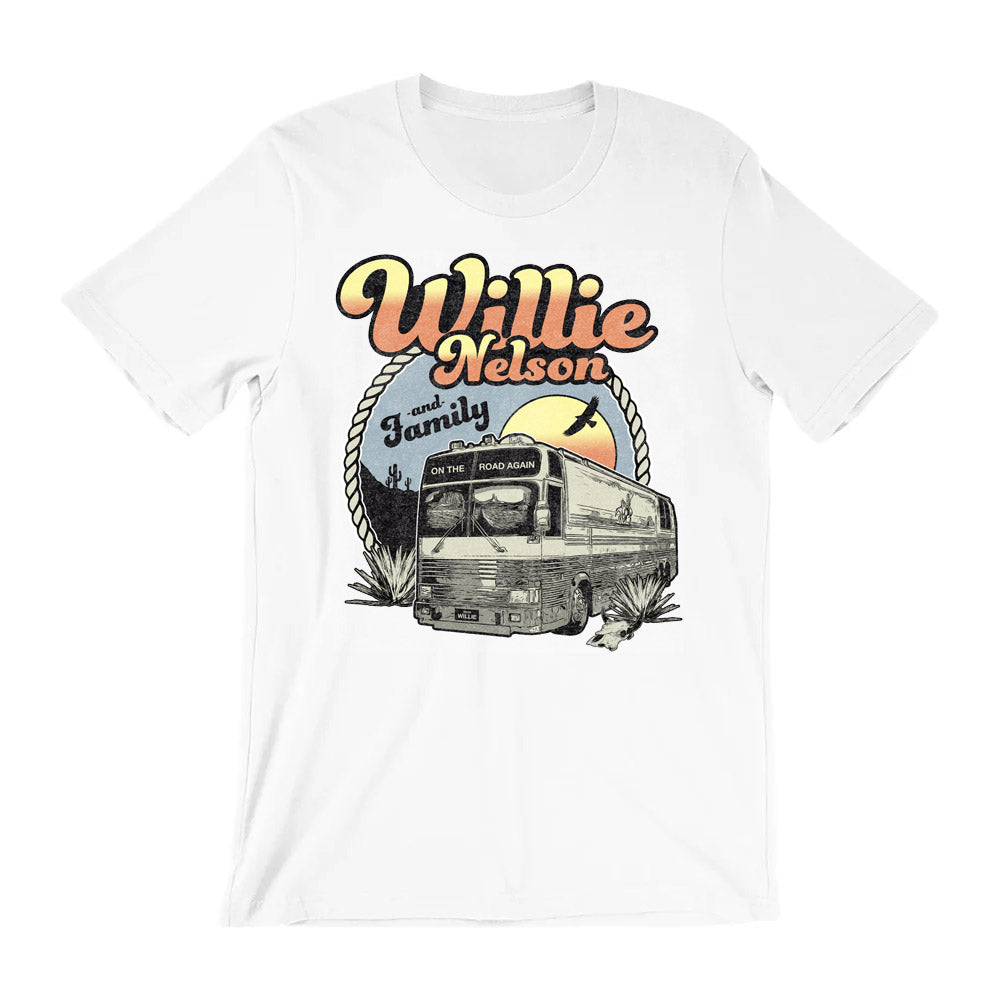 Willie Nelson Vintage Bus Tee