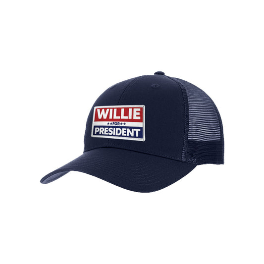 2024 Willie For President Patch Trucker