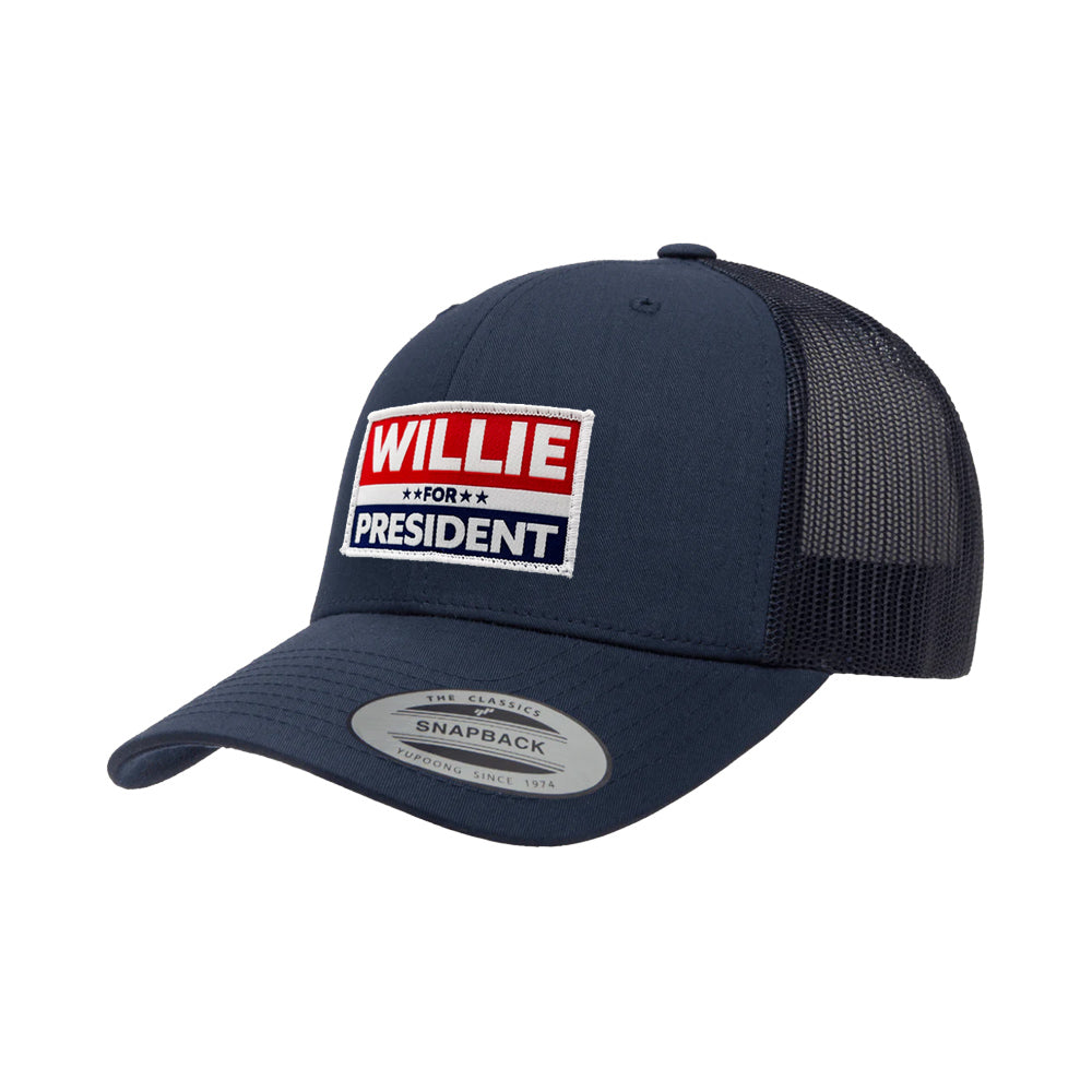 2024 Willie For President Patch Trucker