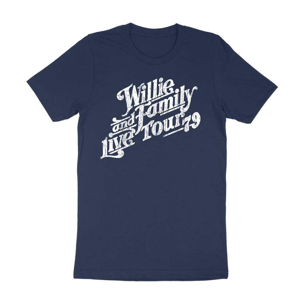 Willie and Family Live 79 Tour T-Shirt – Willie Nelson Shop