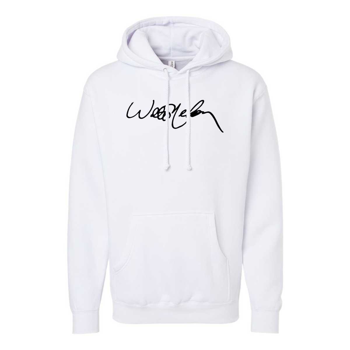 Willie Nelson Signature Hoodie White