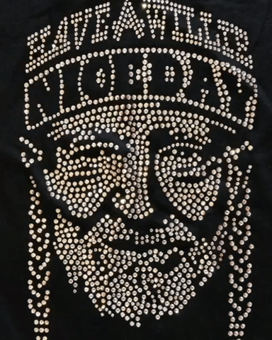 Willie Portrait Crystal Tee