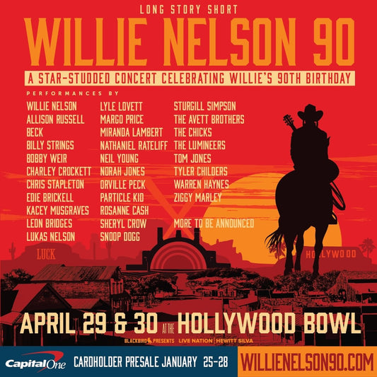 Willie Nelson Turns 90!