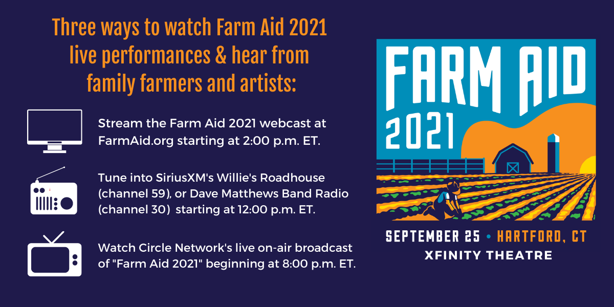 Ways to Watch Farm Aid Willie Nelson Shop