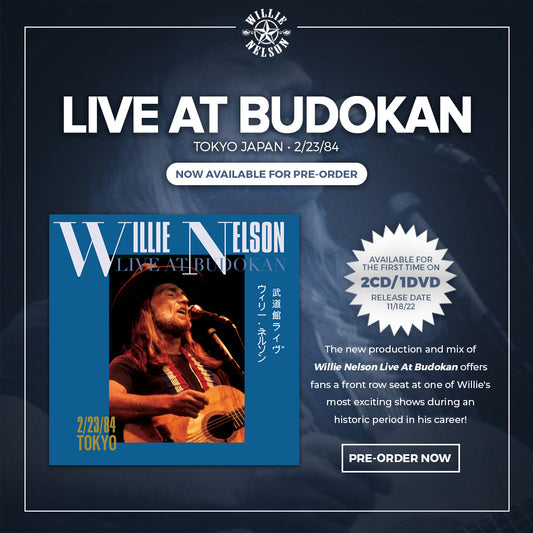 Pre-Order Willie Nelson Live At Budokan