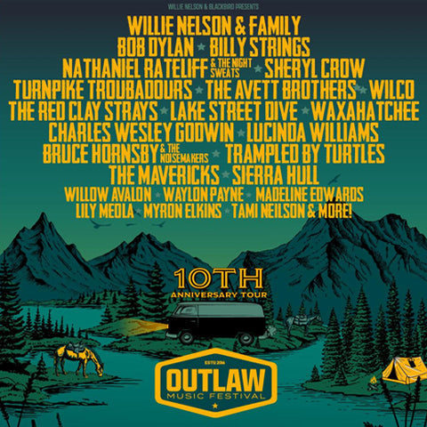 Outlaw Music Festival 10th Anniversary Tour!