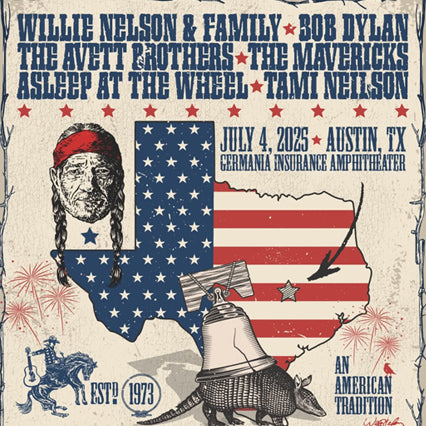 Willie's 4th of July Picnic Returns to Austin, Tx!