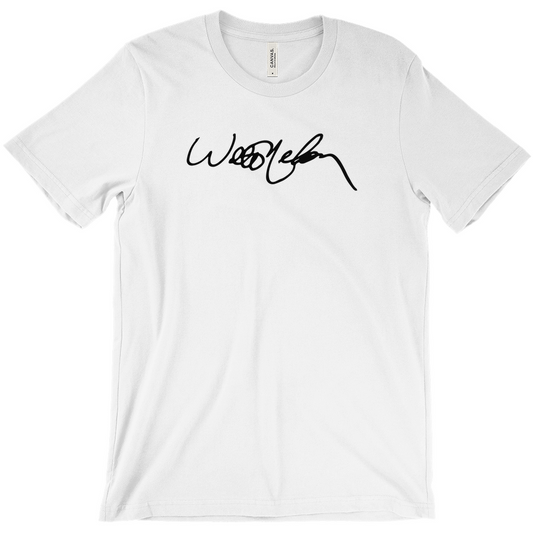 Willie Nelson Signature T-Shirt (White)