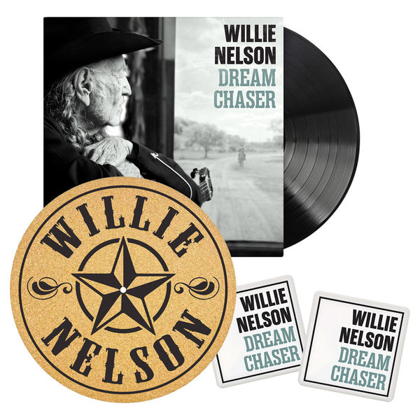 Dream Chaser Vinyl / Turntable Slipmat / Coaster Bundle – Willie