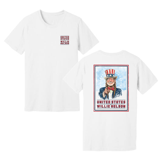 United States of Willie Nelson T-Shirt