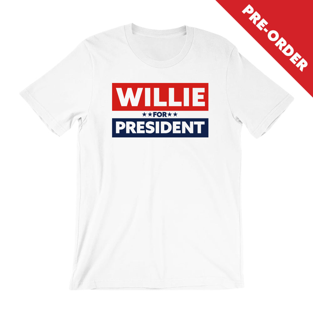 2024 Willie For President TShirt Willie Nelson Shop