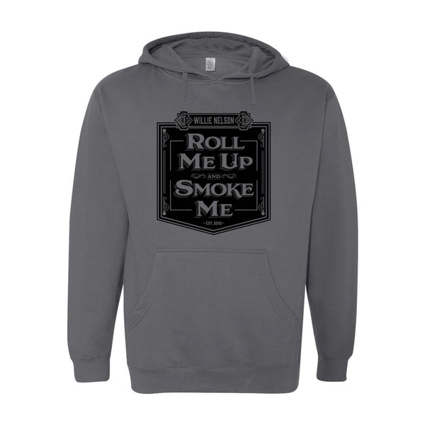 Roll Me Up and Smoke Me Pullover Hoodie Willie Nelson Shop