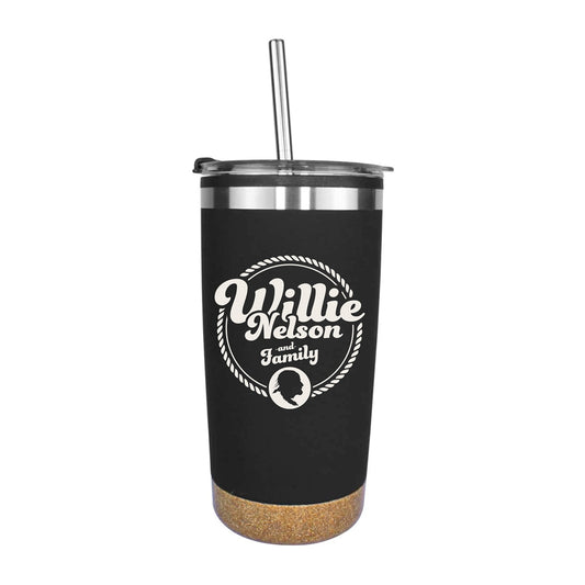 Willie and Family Tumbler with Straw