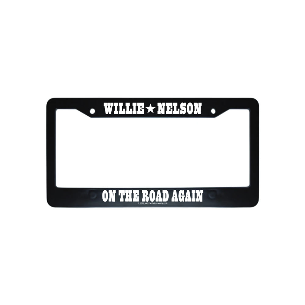 On The Road Again License Plate Frame