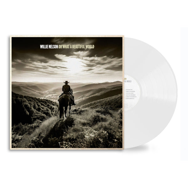 Oh What A Beautiful World White Vinyl (WillieNelson.com Exclusive