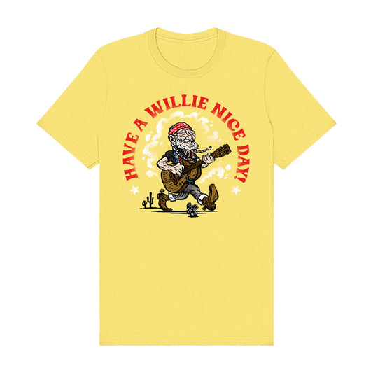 Have A Willie Nice Day Cartoon T-Shirt