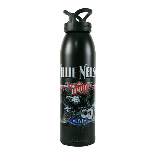 Willie Nelson Live Eagle Water Bottle