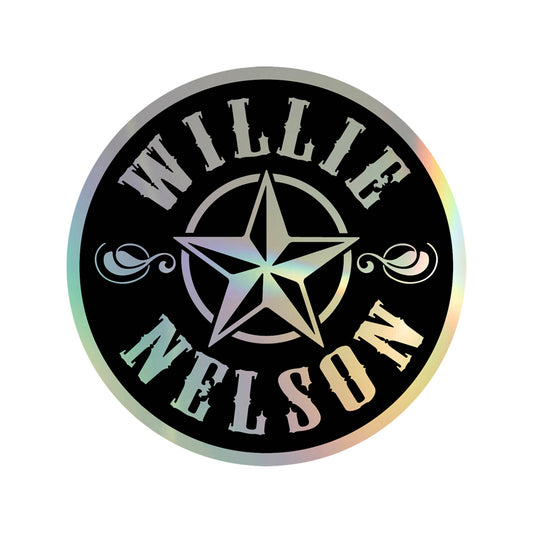 Holographic Star Logo Sticker