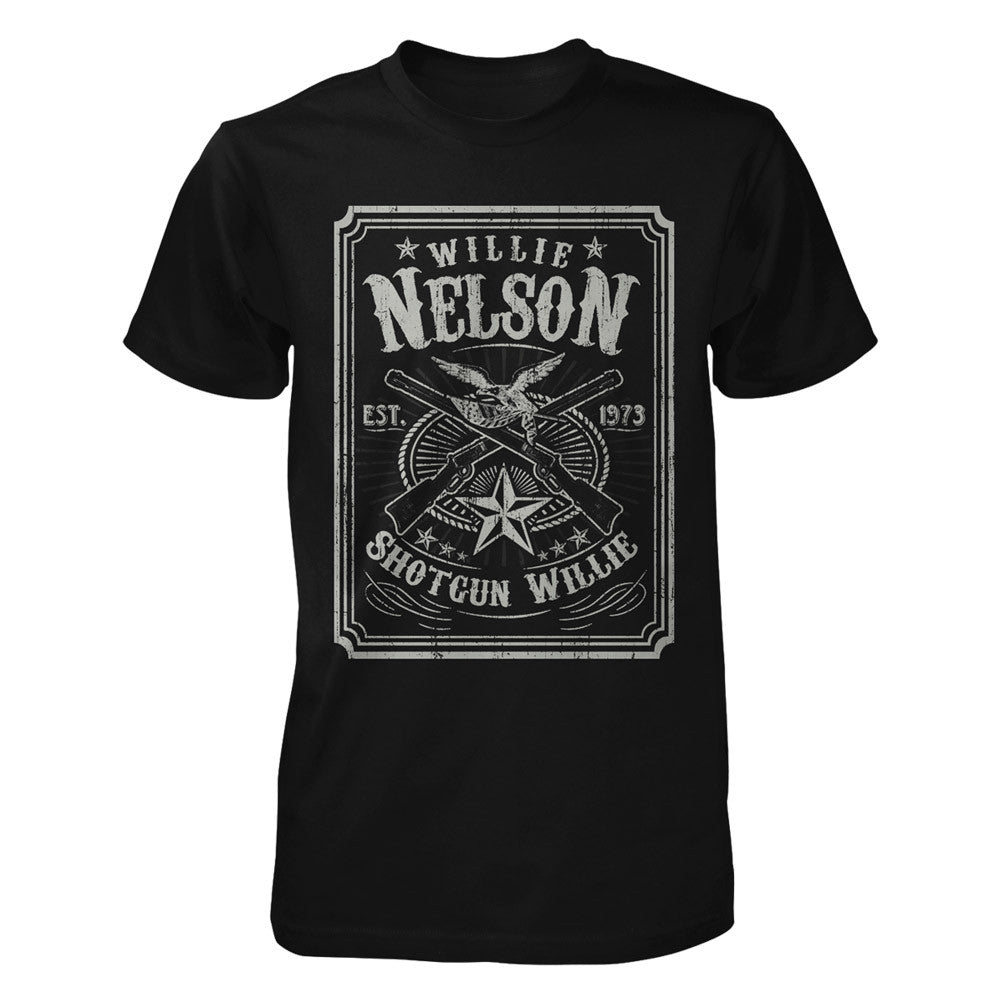 Official Retro Shotgun Willie Nelson Tee