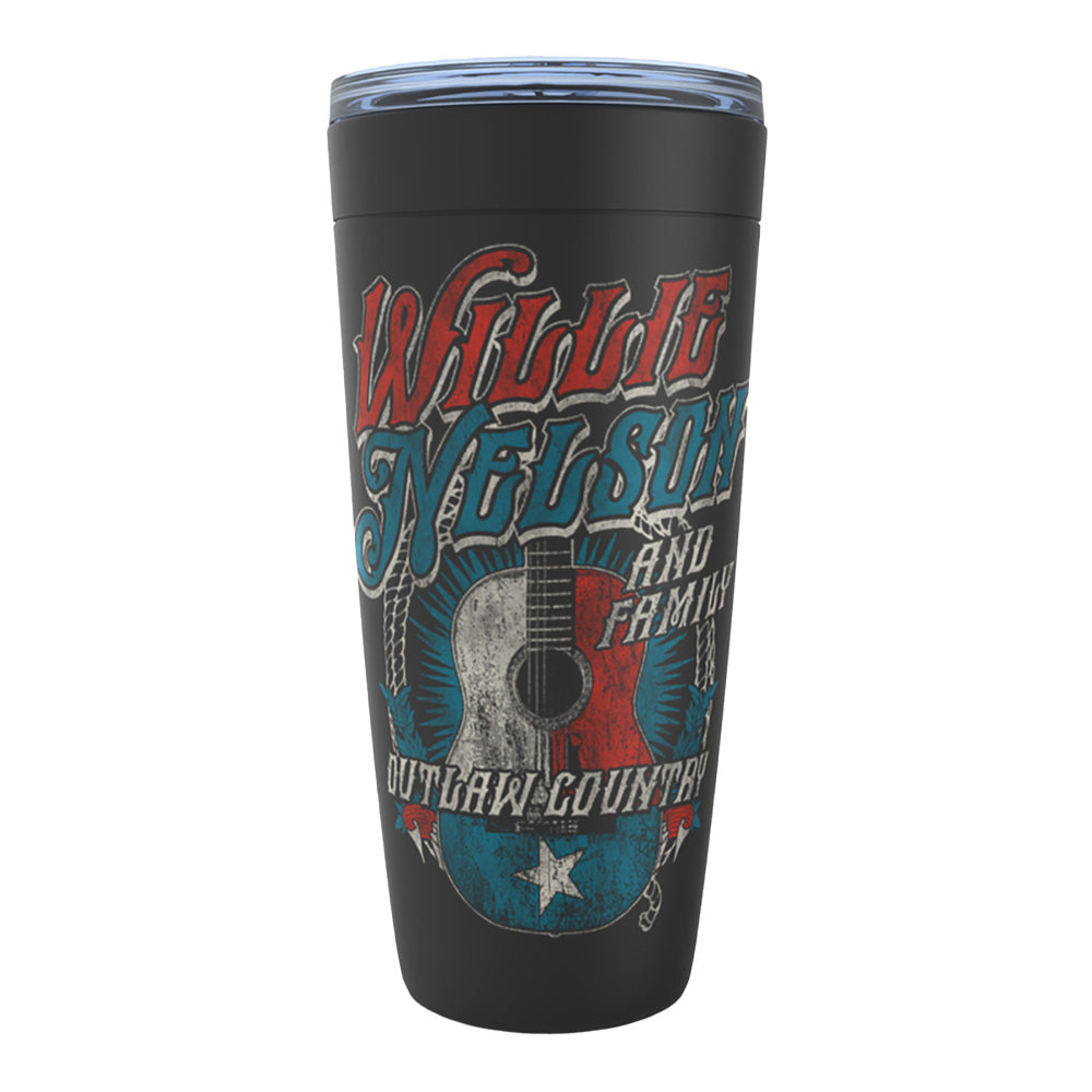 Willie & Family Outlaw Country Tumbler